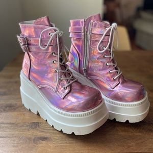 Cosmic Candy Technopagan Boots